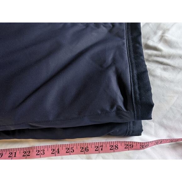 LL Bean Insulated Snow Ski Pants Navy Blue Nylon Mesh Lined Elastic Cuff Medium - Picture 10 of 10